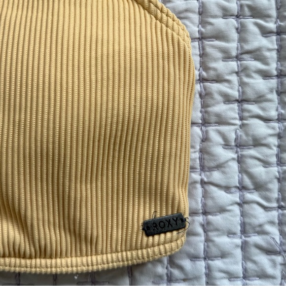 Roxy Ribbed Bikini Top - Picture 3 of 4
